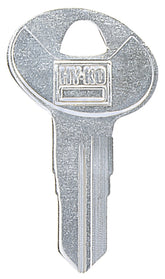 Hy-Ko 11010BAU2 Key Blank, Brass, Nickel-Plated, For: Bauer BAU2 Locks